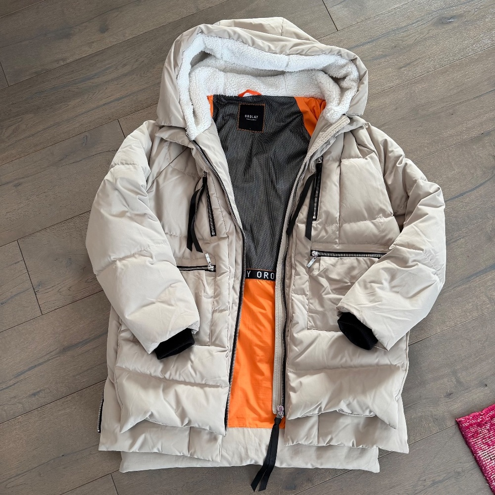 092 Universe® Women's Thickened Down Jacket - beige, size Large